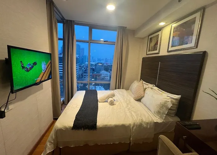 شقة فندقية 1br Vibes Rockwell View مانيلا